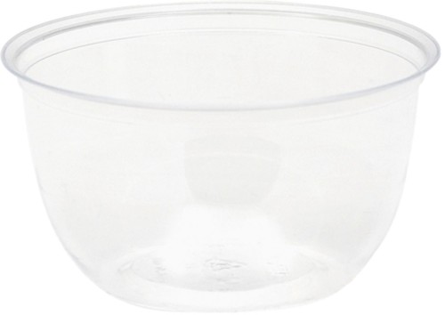 Duni Dessertschale 23 cl Transparent ungeteilt, 1000 Stk/Krt (20 x 50 Stk)