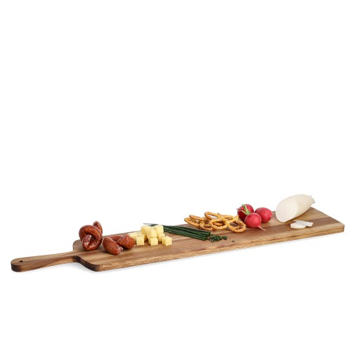 Servierbrett, Akazie / Maße: 75x15x1,5 cm FSC 100%, SCS-COC-000256