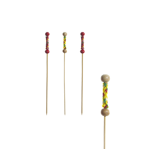 40 Fingerfood - Picker 7,5 cm "Mexico" von PAPSTAR