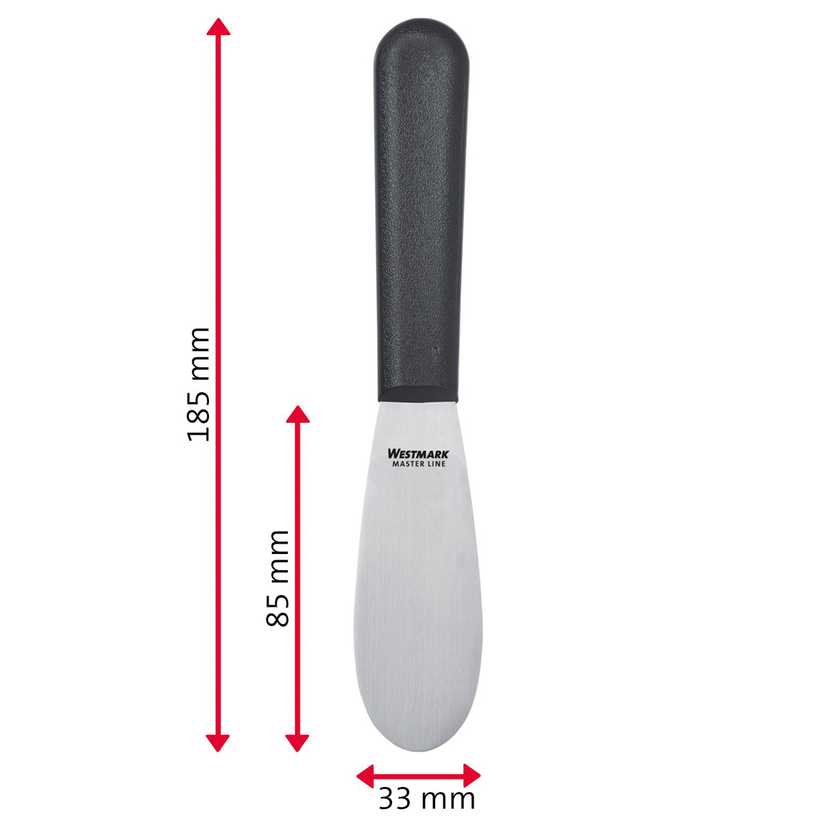 Buttermesser »Master Line«, 8,5 x 3,3 cm