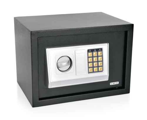 Zimmersafe. pulverbeschichteter Stahl. 3 mm Tür mit doppeltem Bolzen, CE, 3-8 stelliger