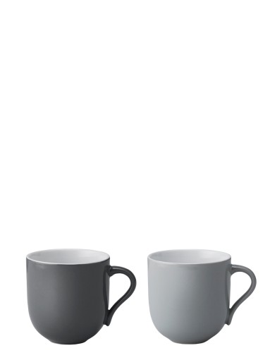 Emma Becher 0.3 l. grau, Maße: 90 x 125 x 95 mm