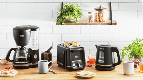 Tefal Includeo Toaster [Zwei-Schlitz-Toaster mit Magnetzange, extra große Knöpfe, 7 Bräunungsstufen, herausnehmbare Krümelschublade,