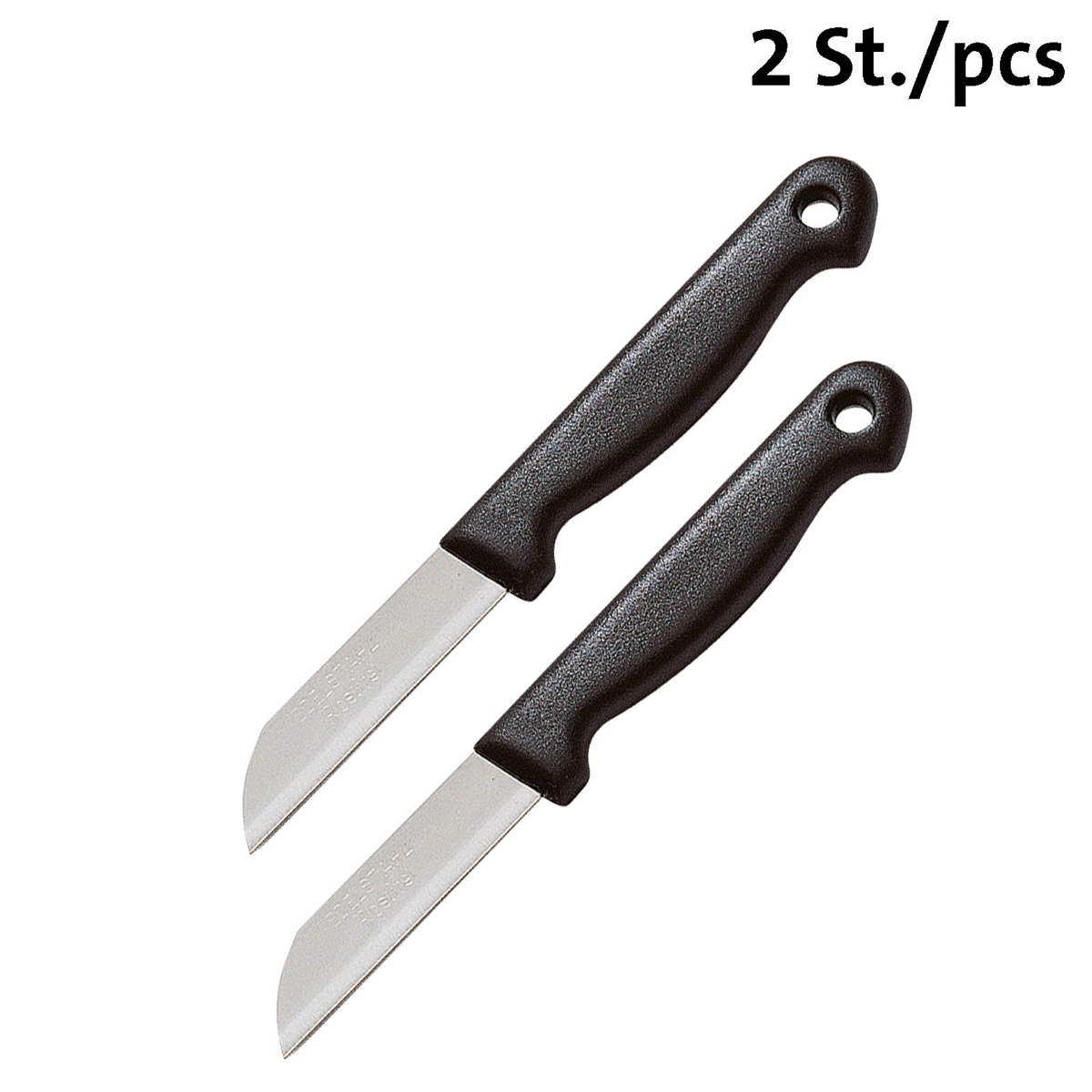 2 Küchenmesser »Techno«, gerade, Klinge 7 cm