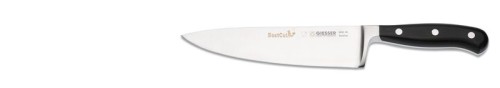 Kochmesser schmal 18 cm, schwarz BestCut Giesser - Made in Germany