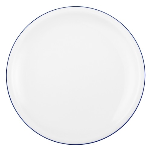 Seltmann Frühstücksteller 20 cm Fahne, Form: Compact, Dekor: 10795 Blaurand