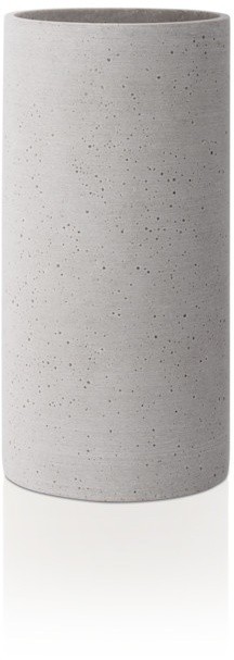BLOMUS Vase - Light Grey, H 24 cm, Ø 12 cm - M