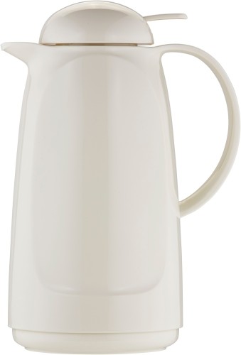 Helios Isolierkanne Relax Push 1,0 l weiß