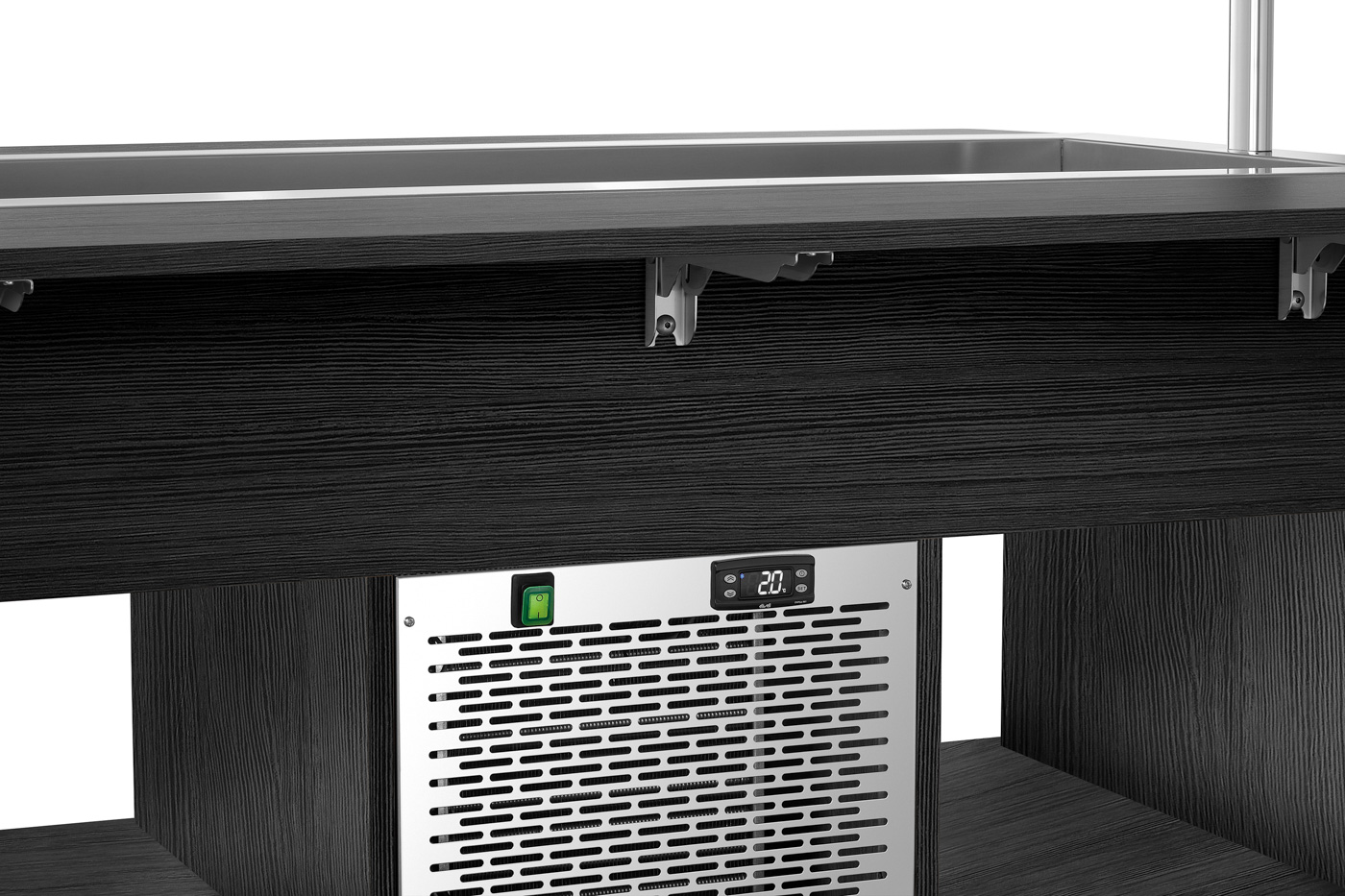 Bartscher Buffetwagen Kids K4110-150A | Spannung:230 V | Maße: 116 x 142 x 120,0 cm. Gewicht: 106,2kg