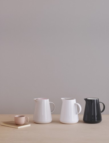 HOTTIE Isolierkanne 1 l. grau, Maße: 200 x 170 x 210 mm