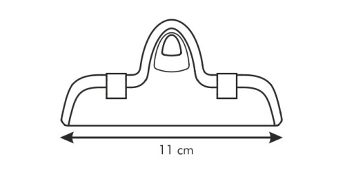 Tütenklipps PRESTO 11 cm, 2 St.