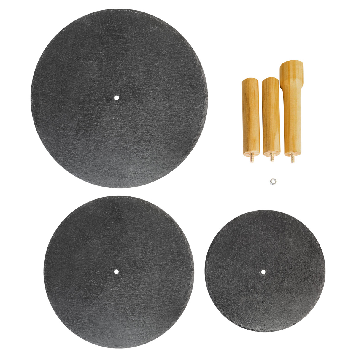 3-stufige Etagere »Tapas + Friends« + 100 Mini-Fingerfood-Sticks