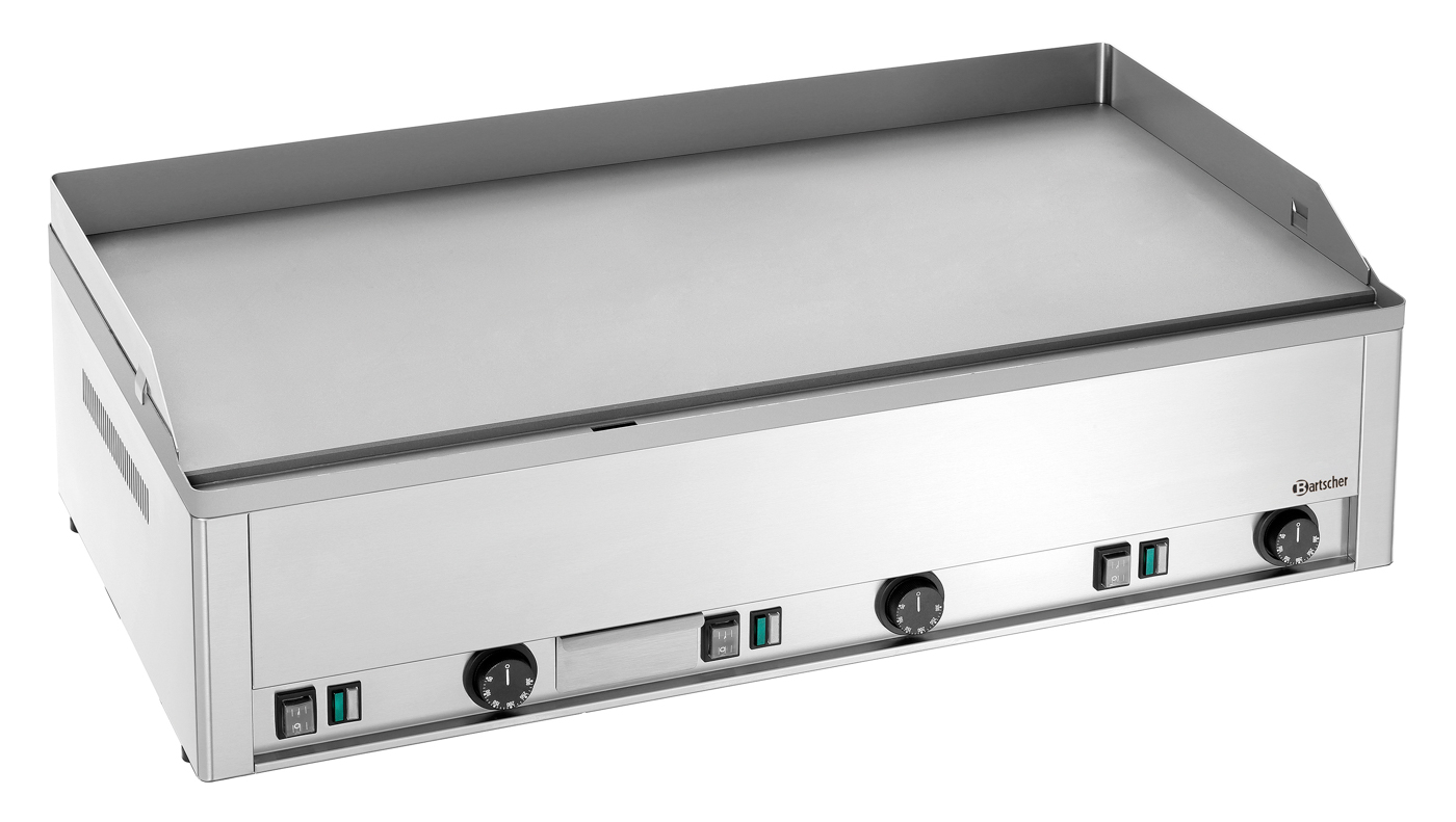 Bartscher Griddleplatte GDP 980E-G | BreiteBratfläche: 980 mm | Maße: 99 x 58 x 31,0 cm.Gewicht: 68,6 kg