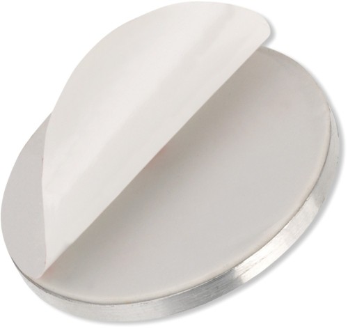 KELA Grundplatte Faro ABS-Kunststoff verchromt 2er Set 6,0cmØ