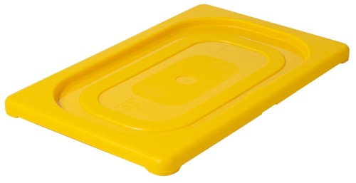 GN-Deckel 1/4, gelb aus Polypropylen für Serie 5511