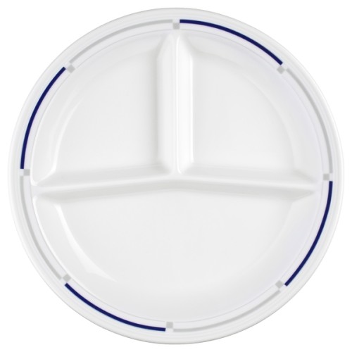 Seltmann V219 IM_Platte rund 3 tlg. 25,5 cm, Form: Vitalis, Dekor: 21101 Nova