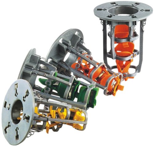 NEUMÄRKER Klingeneinsatz für kleine Karotten orange, Durchmesser 44 mm