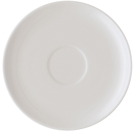 Arzberg Kaffee-Untertasse 14cm FORM 2000 WEISS