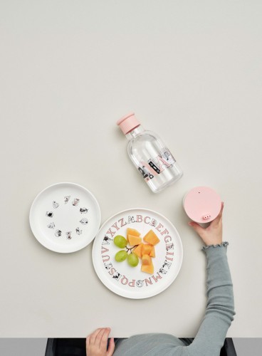 DRINK-IT Trinkflasche 0.5 l. salmon, Maße: 80 x 80 x 175 mm