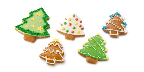 Beidseitige Ausstecher Bäume DELÍCIA, 4 Größen