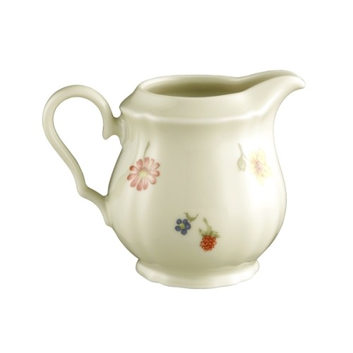 Seltmann Milchkännchen 6 Personen, Form: Marieluise, Glasur: elfenbein, Dekor: 44714 Blütenmeer