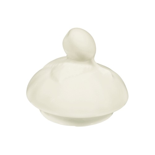 Seltmann Deckel zur Zuckerdose 2 Personen, Form: Marieluise, Glasur: elfenbein, Dekor: 00003
