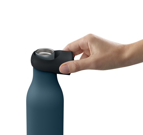 Joseph Joseph Loop Vakuumisolierte Trinkflasche 500 ml - Blau