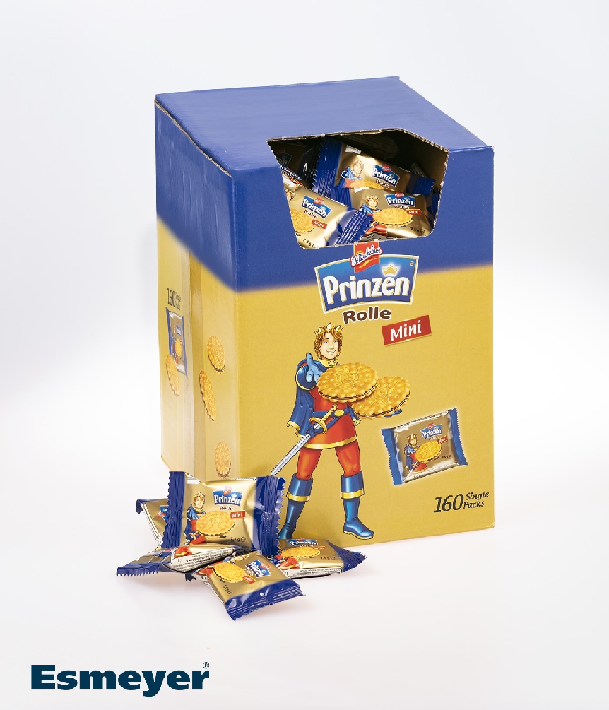 De Beukelaer Prinzenrolle - Mini Single Pack, Kekse, 160 Stück á 7,5g.