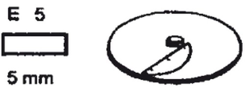 NEUMÄRKER Schneidscheibe E 5 für Multi-Gemüse-Schneider