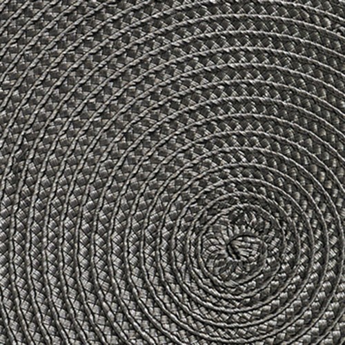 Westmark Tischset »Circle«, rund Ø 38 cm, anthrazit