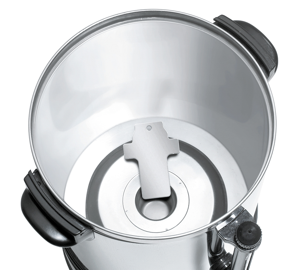 Bartscher Kaffeemaschine Regina Plus 90 | Inhalt:15 Liter | Maße: 27 x 27 x 47,5 cm. Gewicht: 4,2 kg