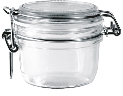 Fido 125 Einmachglas 12,5cl * mit Bügelverschluß Bormioli Rocco Professional
