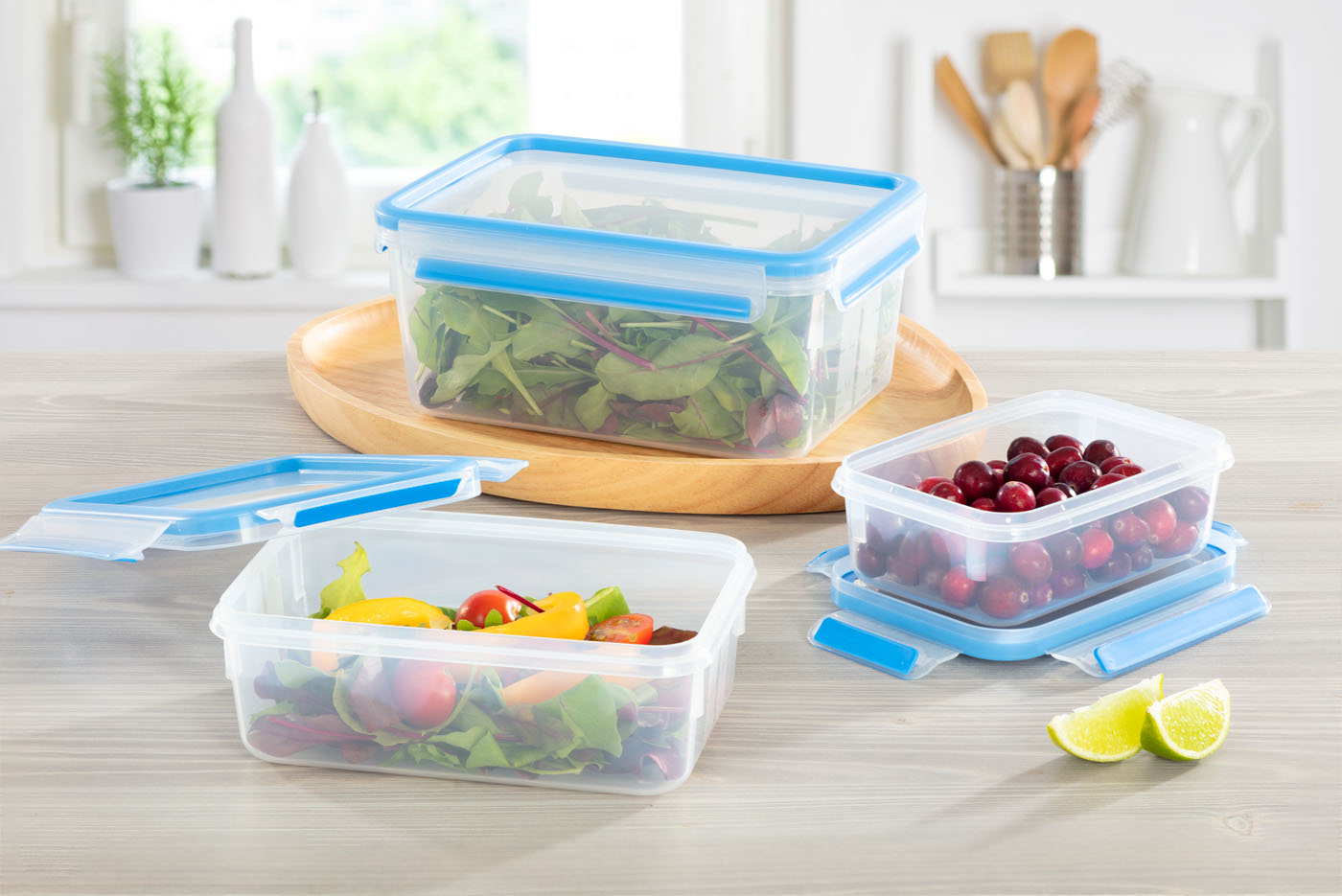 Emsa Clip & Close 3 teiliges Vorratsdosen-Set, - GRATIS - Vielen Dank für Ihre Bestellung!