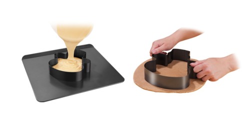 Backform / Ausstechform Schneemann DELÍCIA