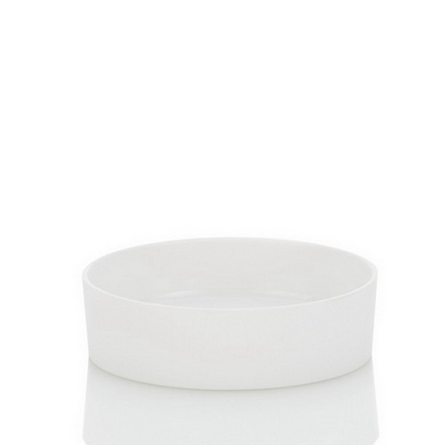 Kela Seifenschale Lis ABS-Kunststoff weiß 3cm 11cmØ Badaccessoires: Seifenschale LIS aus weißem Kunststoff. Die Oberfläche ist rutschfest. Die