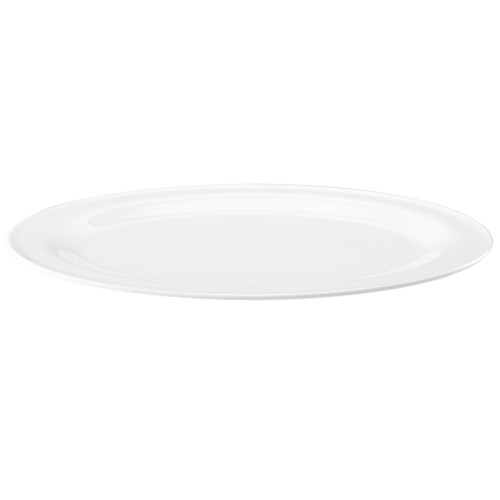 Seltmann Platte oval 35 cm, oval, Form: Community, weiss, hohe Kantenschlagfestigkeit, Made in Germany
