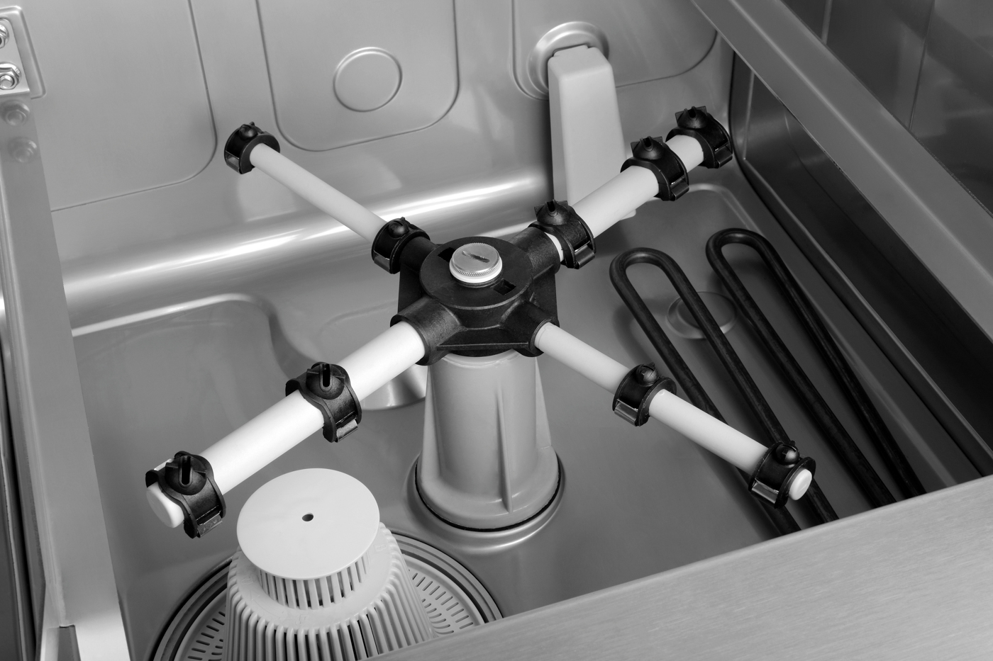 Bartscher Spülmaschine GS E350 LPR |Eigenschaften: - | Maße: 43 x 53,5 x 67,5 cm.Gewicht: 30,2 kg