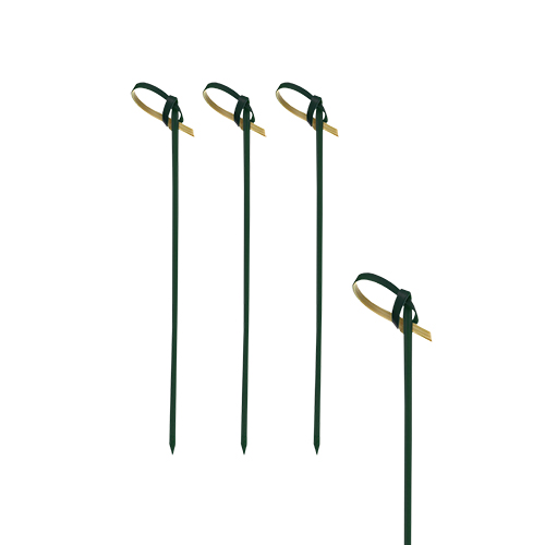 250 Fingerfood - Picker 10 cm schwarz "Knoten" von PAPSTAR