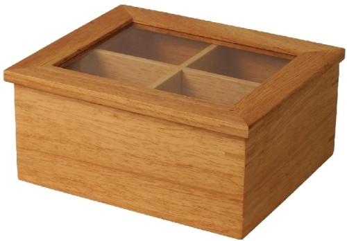 Olympia Mini Teekiste mit Deckel