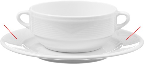 HENDI Suppentasse Obere - 380 ml - Saturn