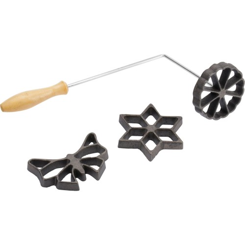 Westmark Waffelbäckerei mit 3 Motiven