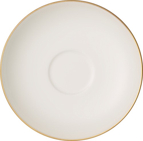 Villeroy & Boch Untertasse, 12 cm Durchmesser, Serie Anmut Gold