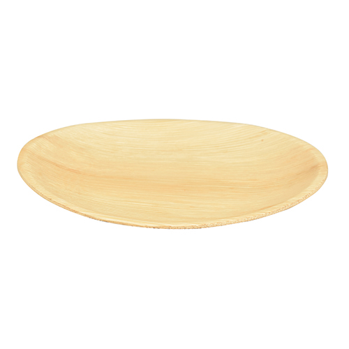 6 Teller, Palmblatt "pure" rund Ø 23 cm · 2,5 cm von PAPSTAR