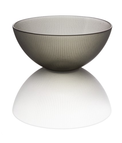 WMF Glas Schale L rauch H10,5cm | Maße: 25 x 25 x 10,5 cm