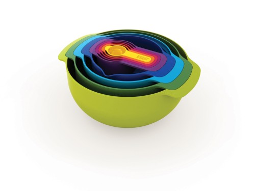 Joseph Joseph Nest 9 Plus - 9-teiliges Speisevorbereitungs-Set - mehrfarbig