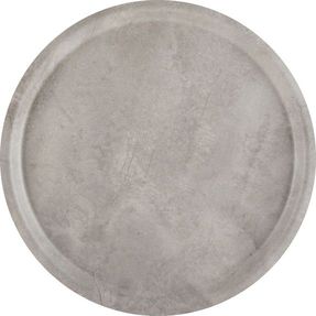 Roltex Speisetablett Puro Rund, 36 cm Durchmesser, Beton