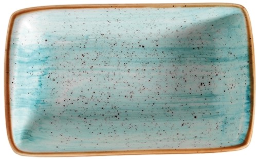 Aura Aqua Moove Rechteckschale 16 x 9cm * - Bonna Premium Porcelain