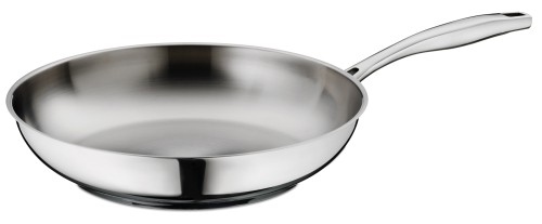 KELA Bratpfanne Flavoria Edelstahl 18/10 silber glänzend 6,0cm 28,0cmØ
