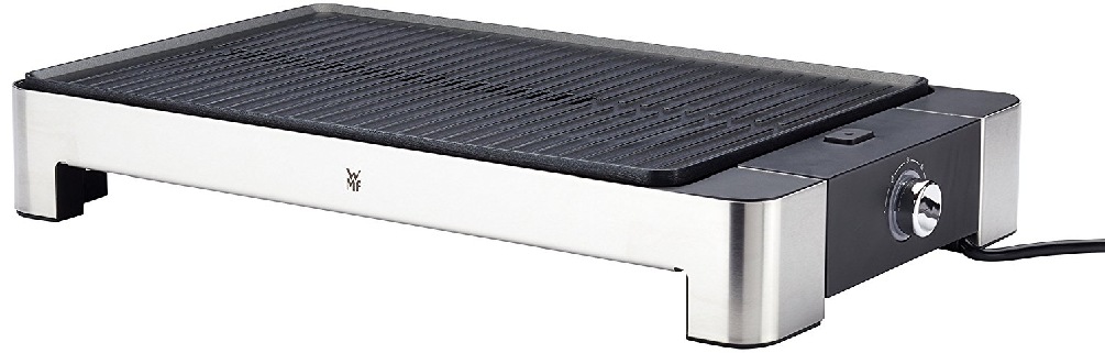 WMF Lono Tischgrill gerippt, Farbe: Cromargan