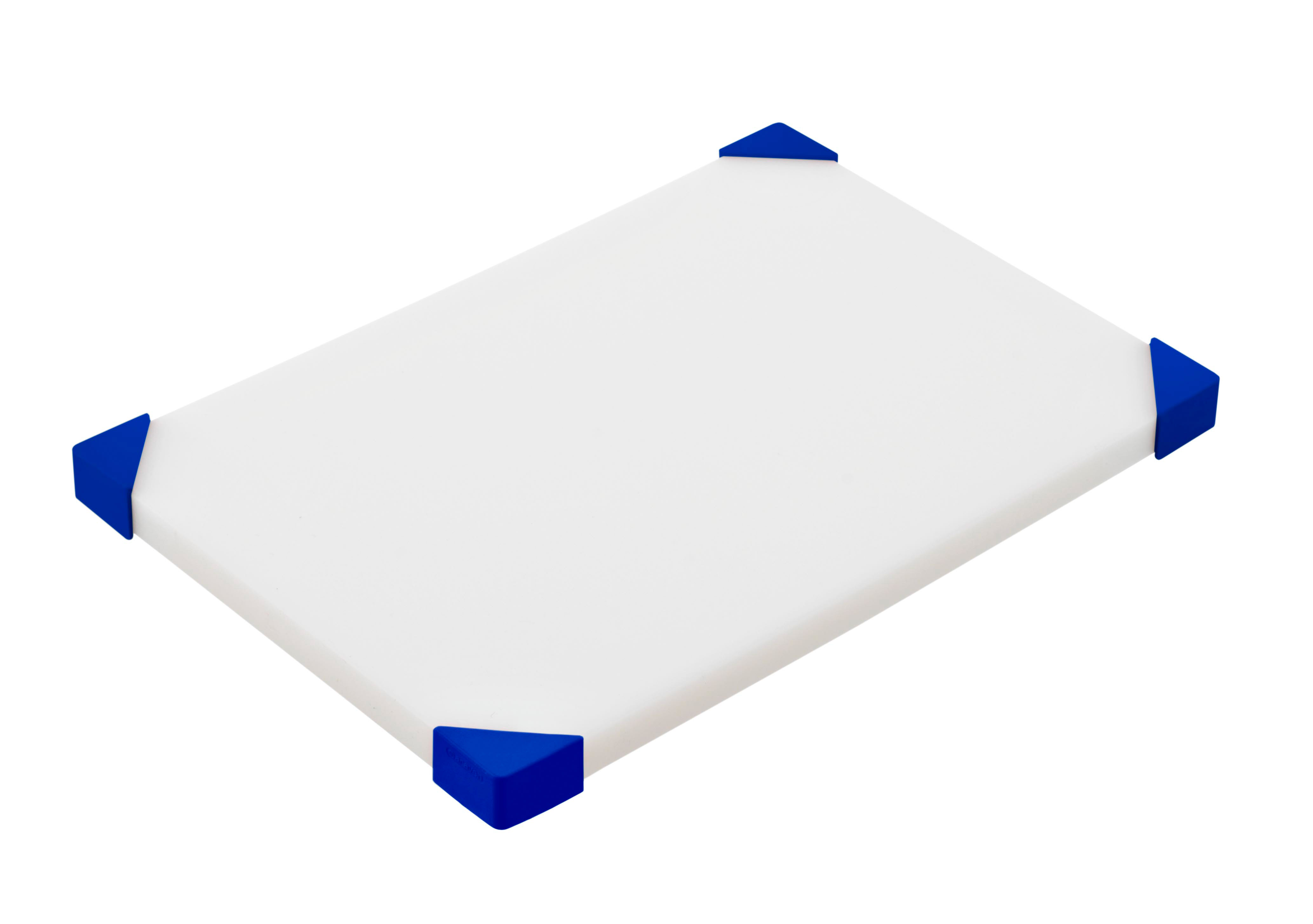 ARAVEN Schneidebrett rutschfest mit den Abmessungen 304x204x19mm, blau